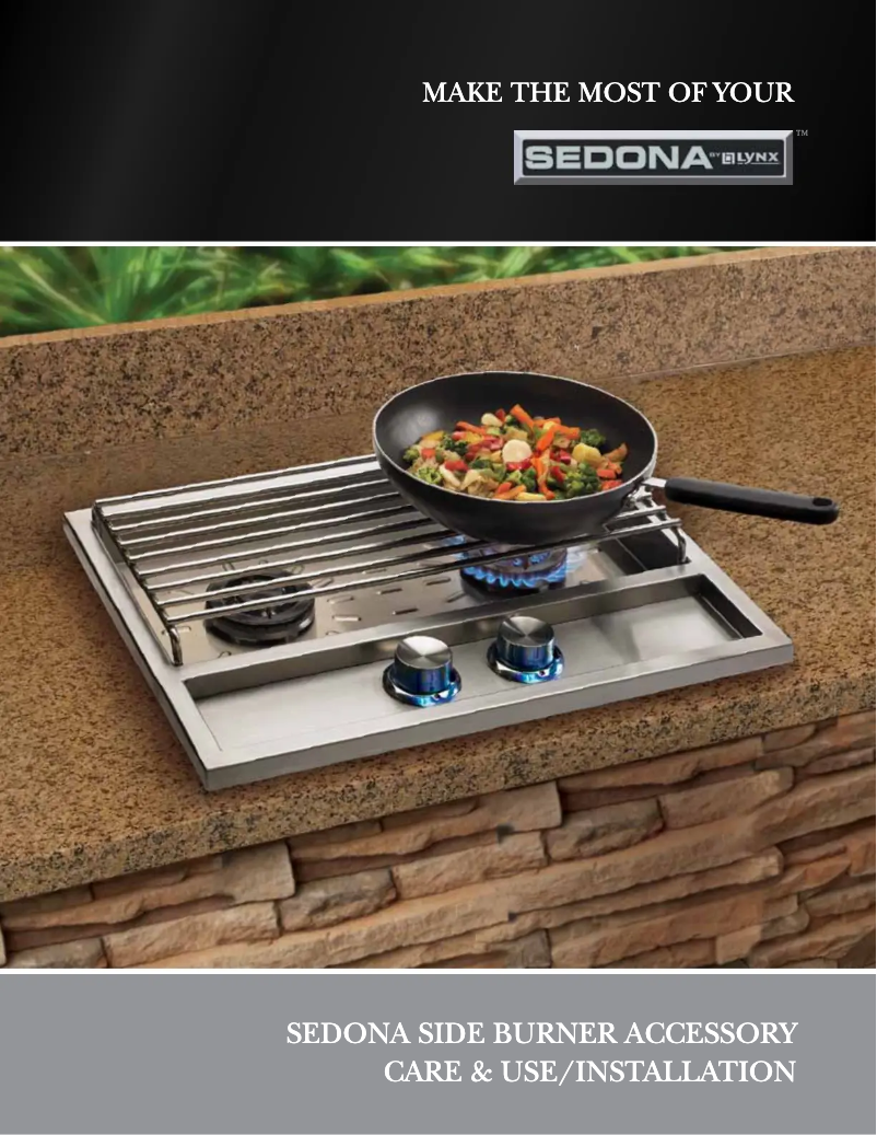 Página 1 del manual Manual de uso y mantenimiento Sedona LSB502NG