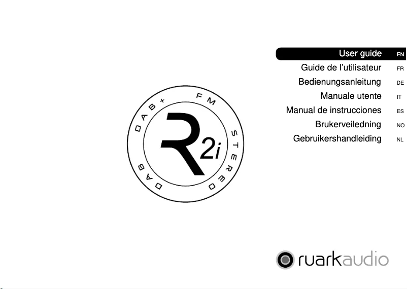 Page 1 de la notice Manuel utilisateur Ruark Audio R2