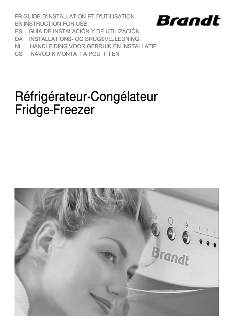 Page 1 de la notice Manuel utilisateur Brandt BFD5665BW