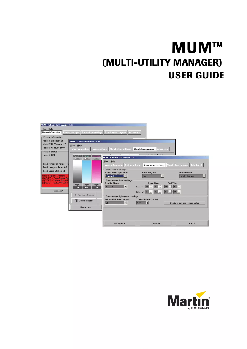 Page 1 de la notice Manuel utilisateur Martin DABS1