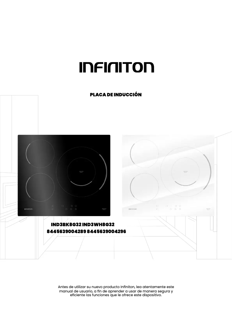 Page 1 of the manual User Manual Infiniton IND3WH8G32