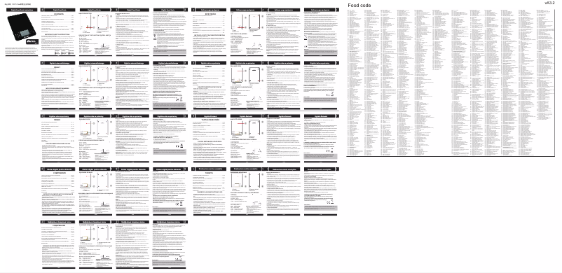 Page 1 de la notice Manuel utilisateur Vakoss WH-6305