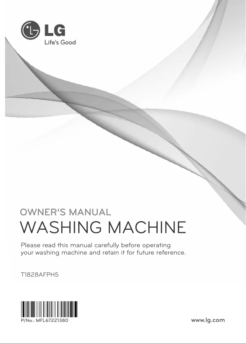 Página 1 del manual Manual de usuario LG T1828AFPH5