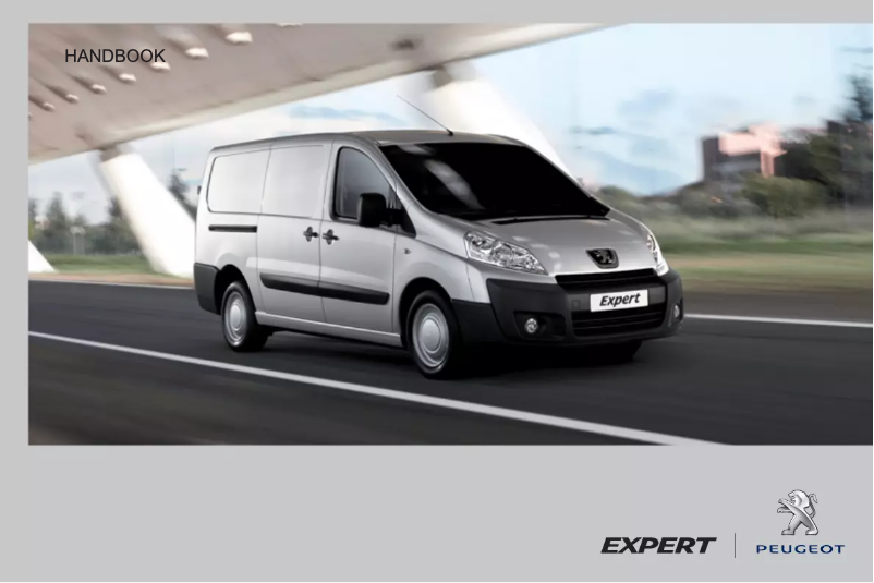 Página 1 del manual Manual de usuario Peugeot Expert VU (2011)