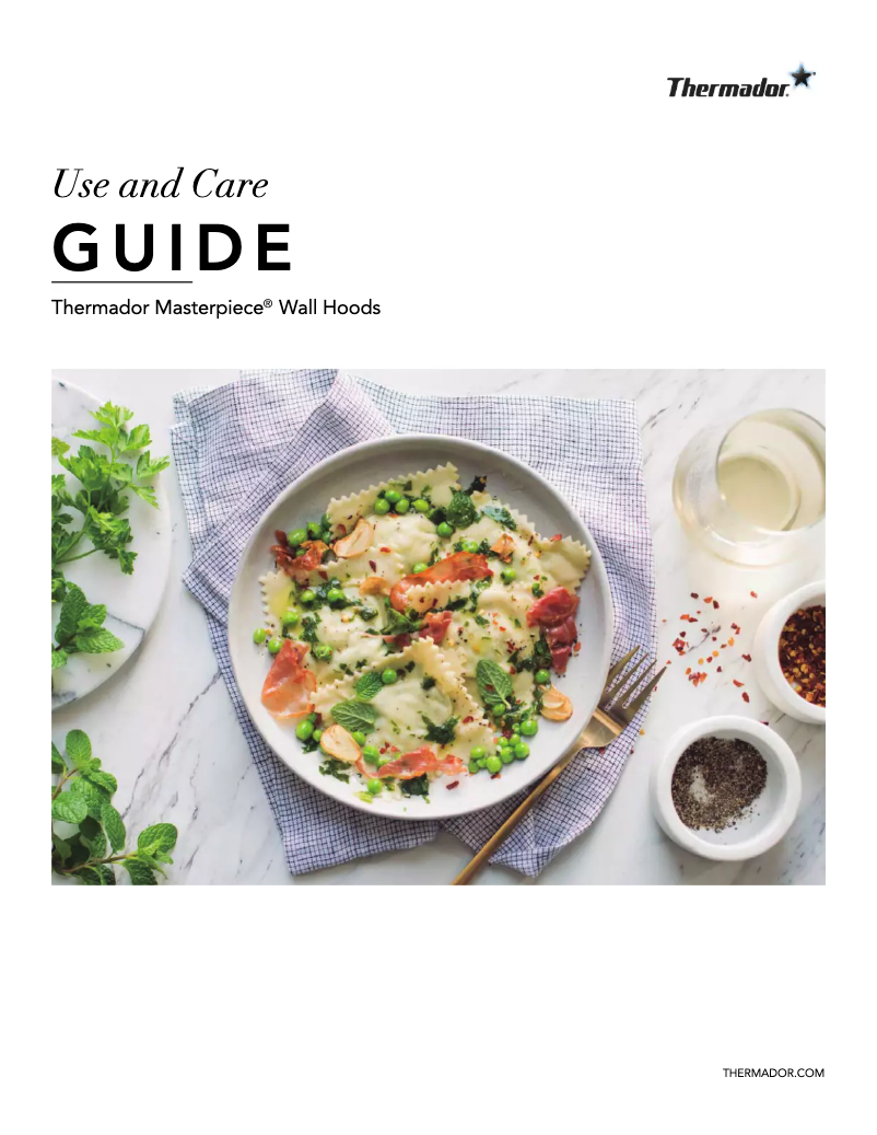 Page 1 de la notice Manuel utilisateur Thermador HMWB481WS