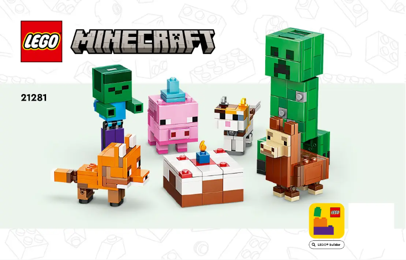 Página 1 del manual Manual de usuario Lego Minecraft 21281