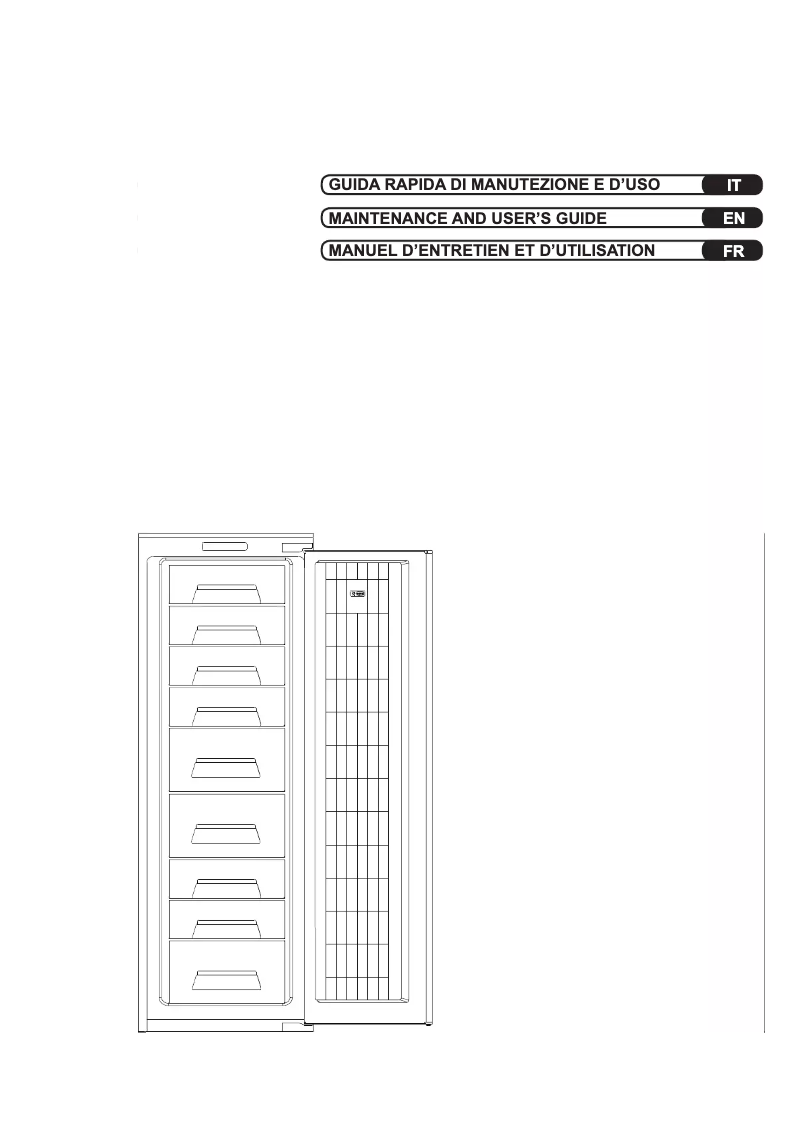 Page 1 de la notice Manuel utilisateur Candy CFFO3550E/1