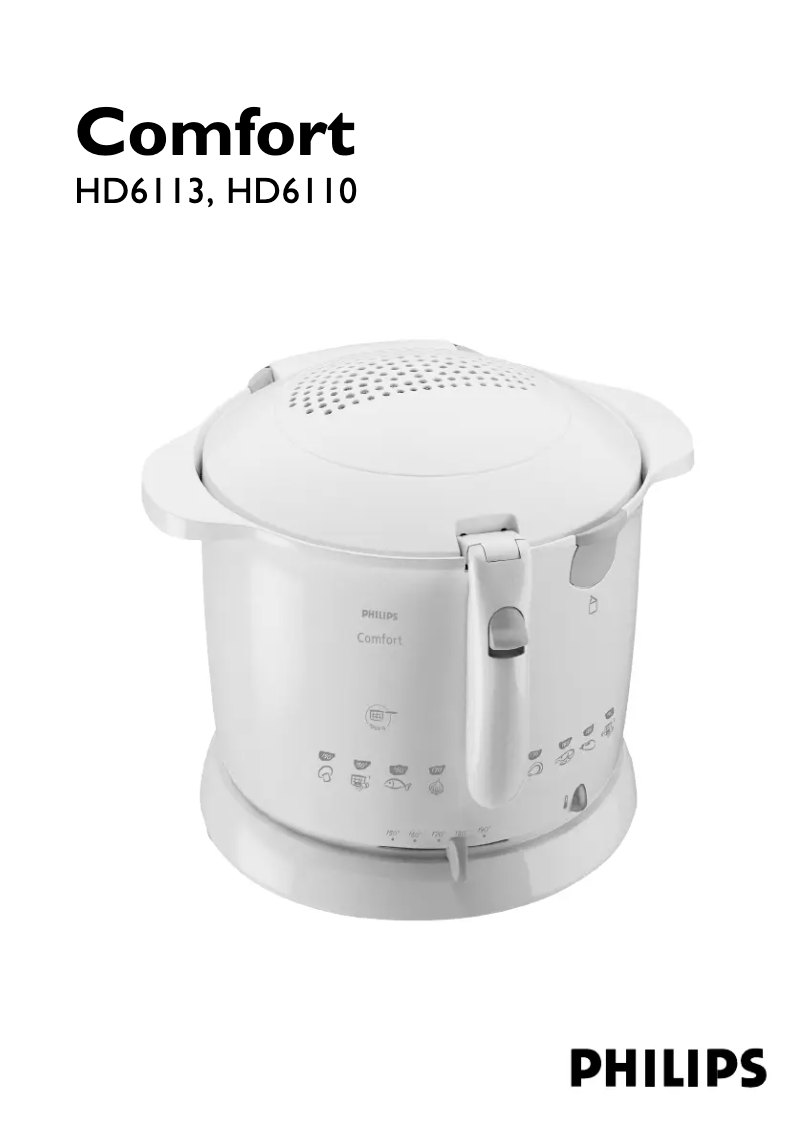 Página 1 del manual Manual de usuario Philips Comfort HD6110