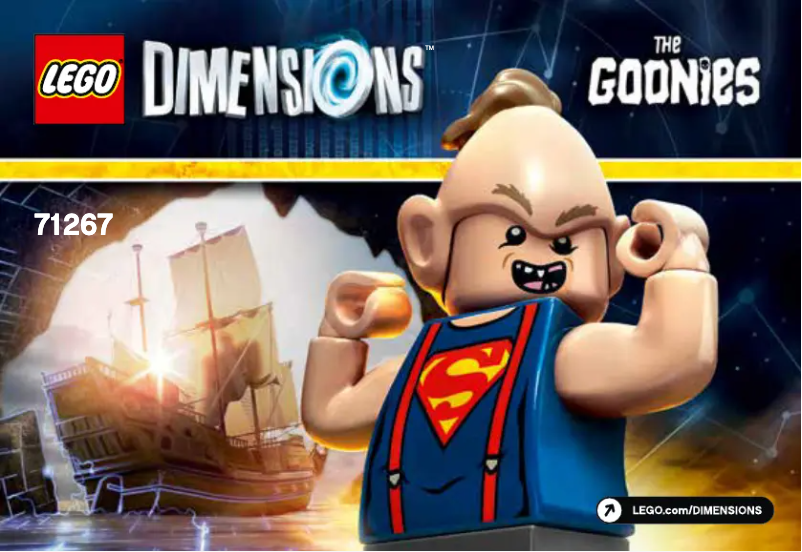 Page 1 de la notice Manuel utilisateur Lego Dimensions 71267