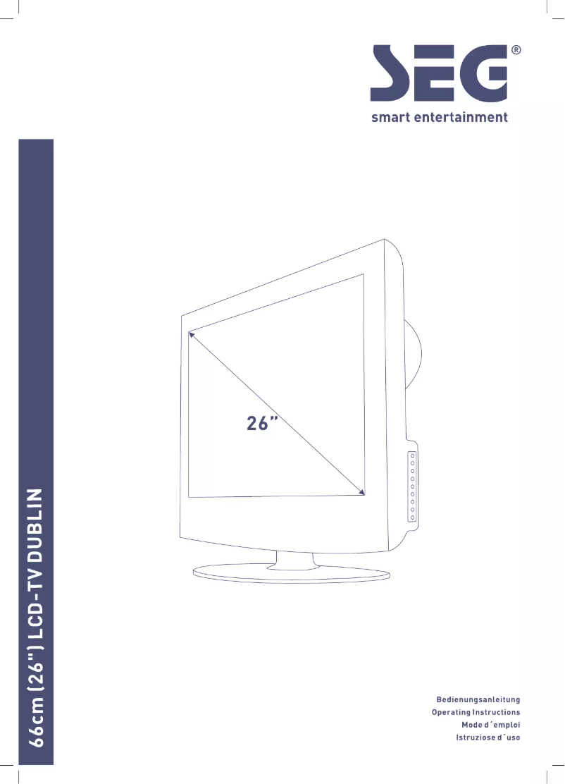 Page 1 de la notice Manuel utilisateur SEG Dublin