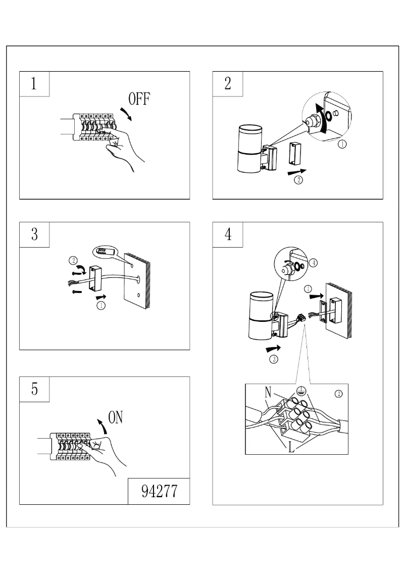 Page 1 de la notice Manuel utilisateur Eglo Basalgo 1