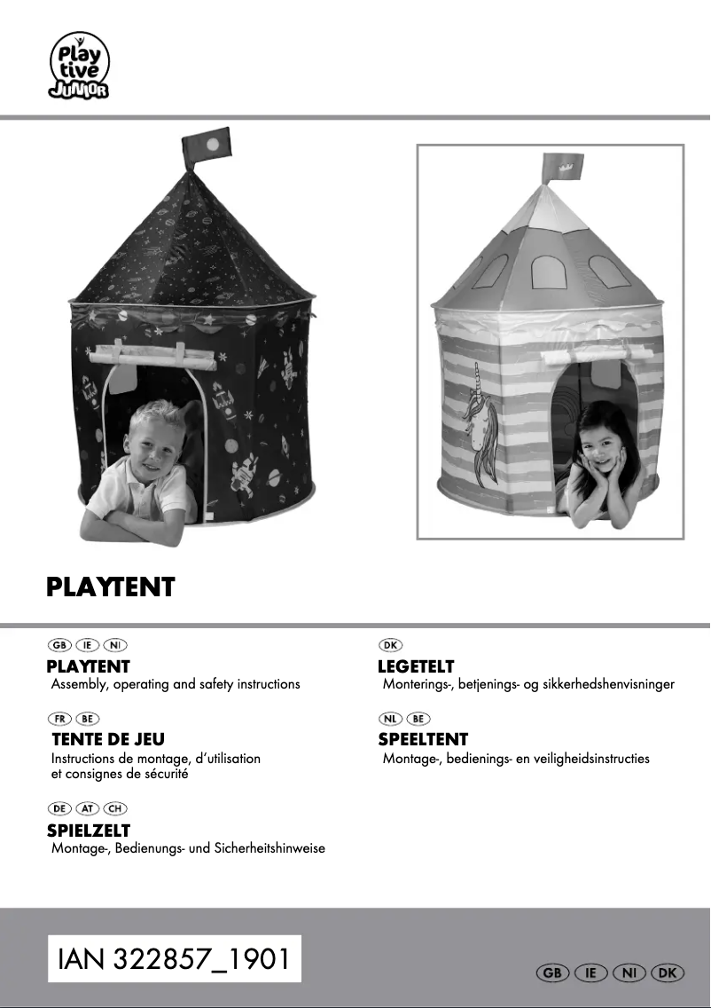 Página 1 del manual Manual de usuario Playtive HG05424