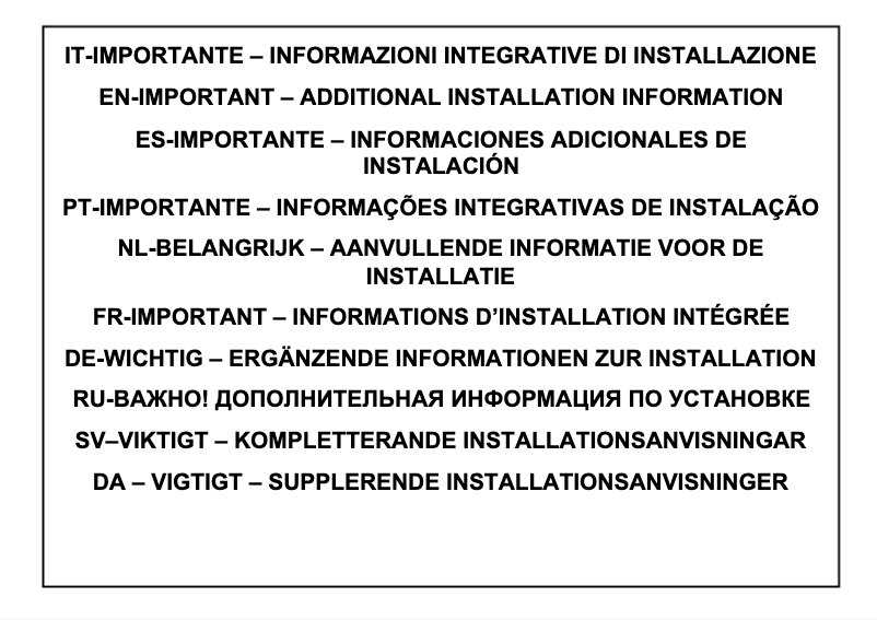 Page 1 de la notice Manuel utilisateur Smeg STO900