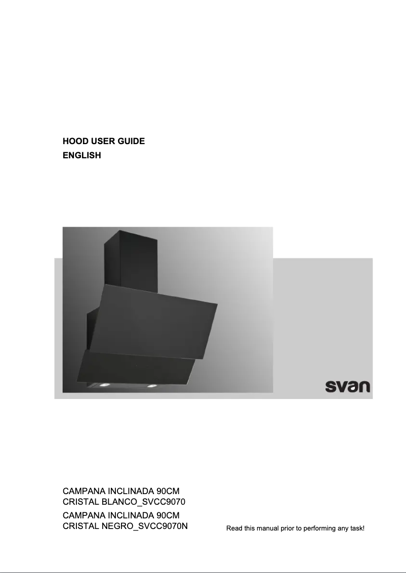 Page 1 de la notice Manuel utilisateur SVAN SVCC9070N