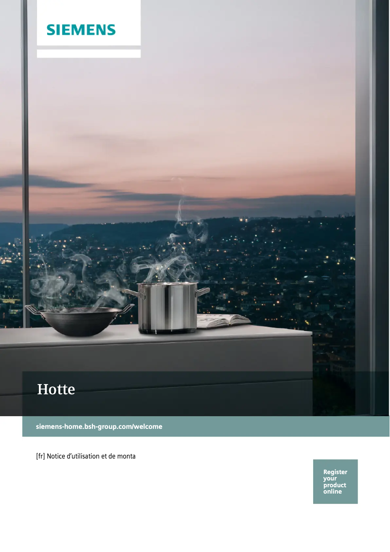 Page 1 de la notice Manuel utilisateur Siemens LI99SA283