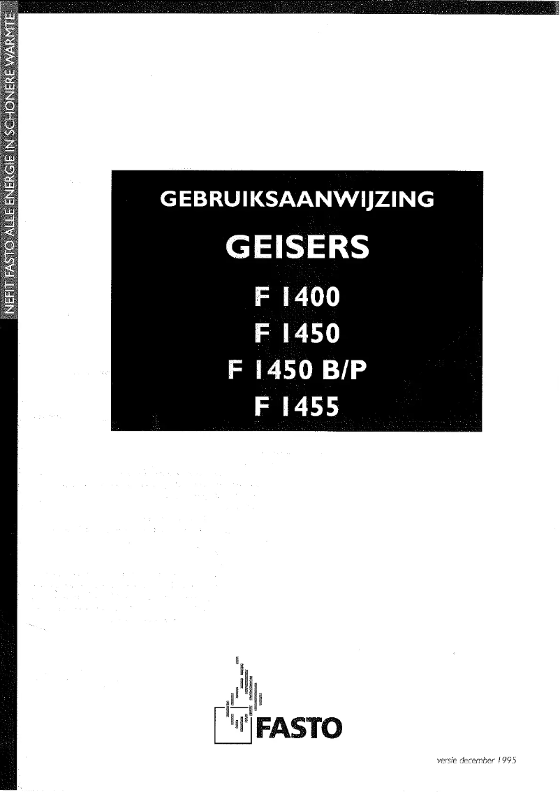 Página 1 del manual Manual de usuario Nefit F 1400