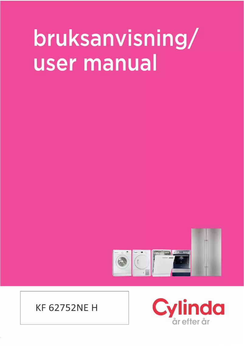 Page 1 de la notice Manuel utilisateur Cylinda KF62752NEH