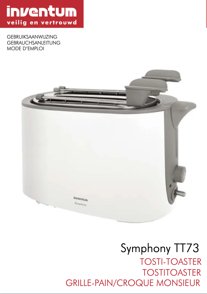 Página 1 del manual Manual de usuario Inventum TT73