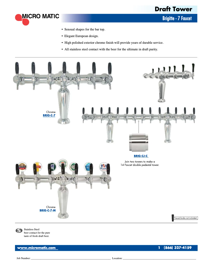 Página 1 del manual Manual de usuario Micro Matic BRIG-7