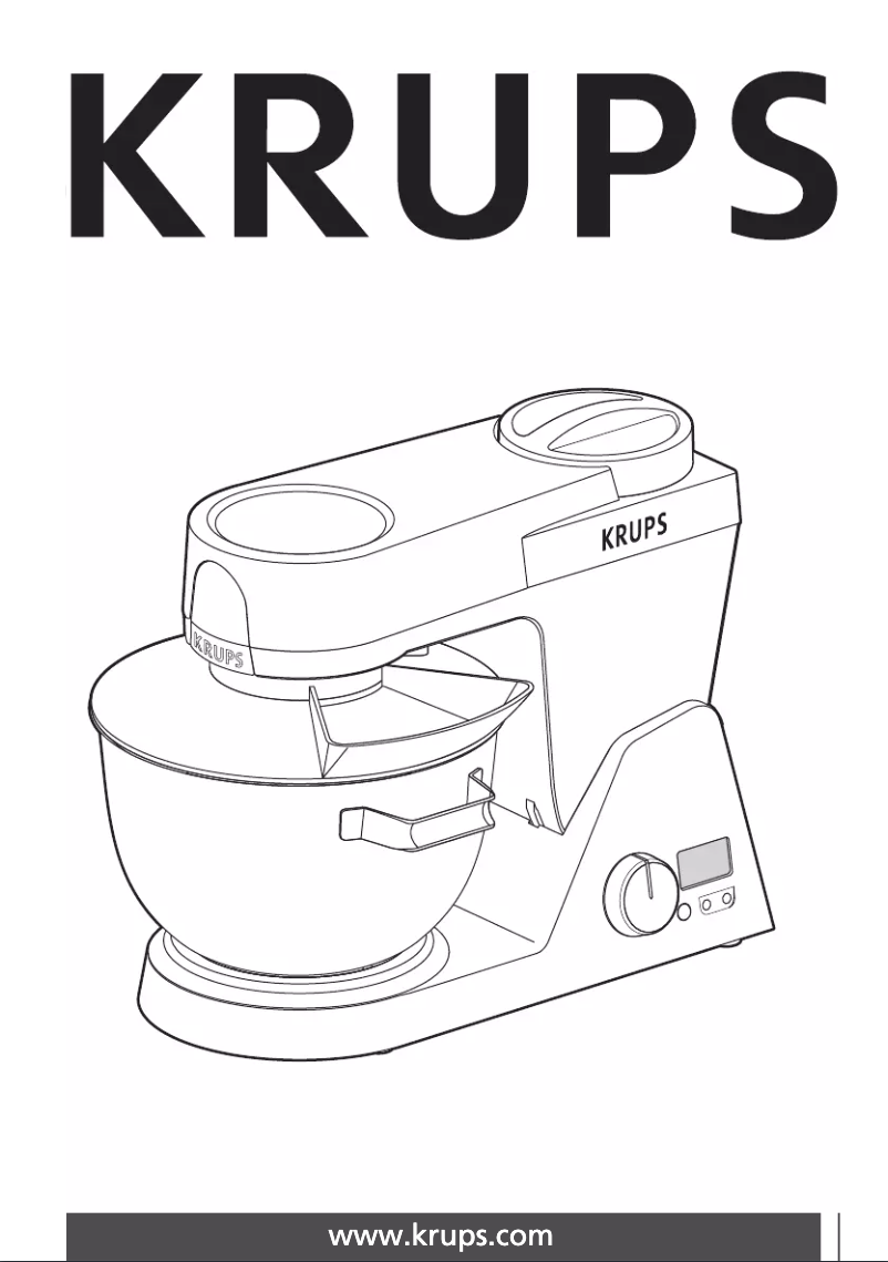 Page 1 de la notice Manuel utilisateur Krups Prep Expert S9000