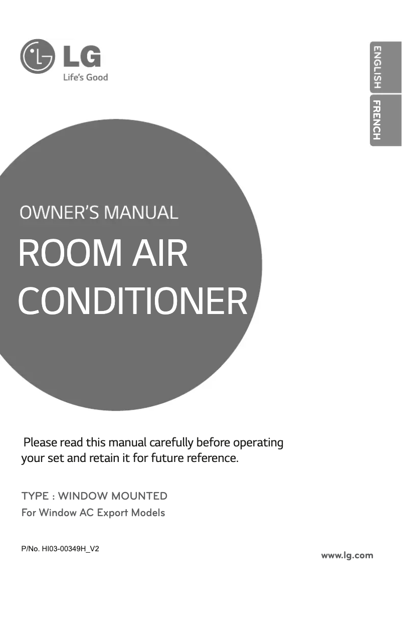 Página 1 del manual Manual de usuario LG NWC126CGMM2