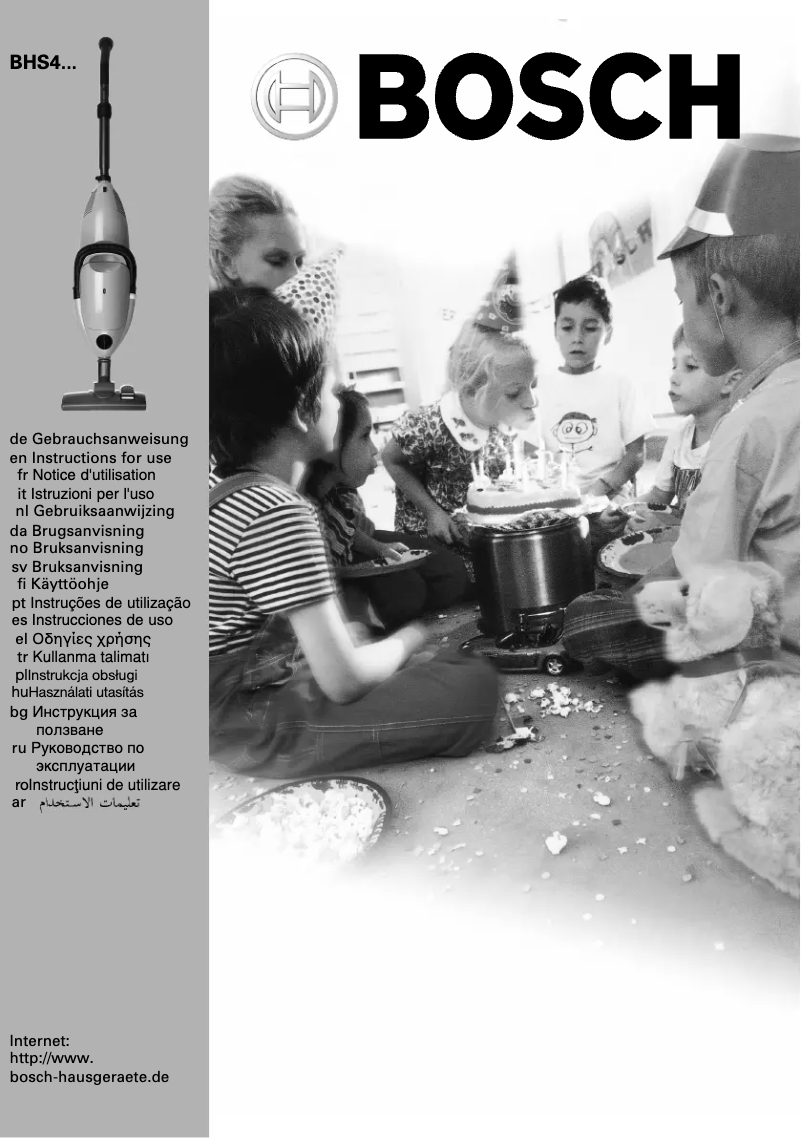 Página 1 del manual Manual de usuario Bosch Flexa BHS 4200