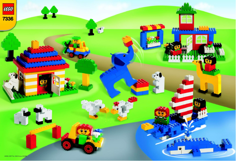 Página 1 del manual Manual de usuario Lego Classic 7336