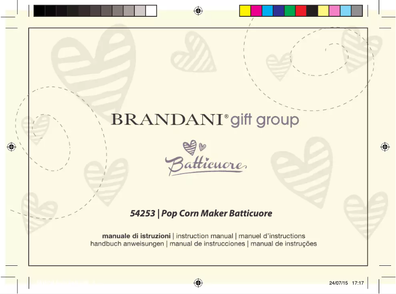 Page 1 of the manual User Manual Brandani 54253