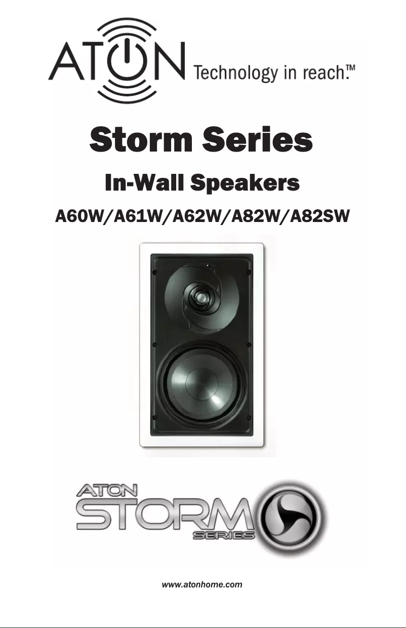 Página 1 del manual Manual de usuario Aton A82SW