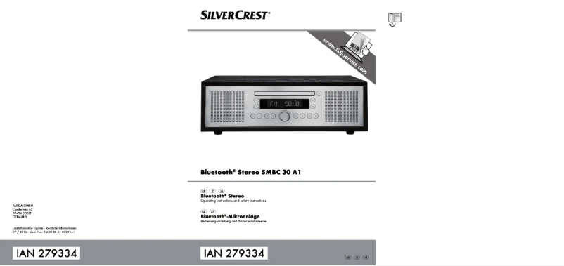 Page 1 de la notice Manuel utilisateur SilverCrest SMBC 30 A1