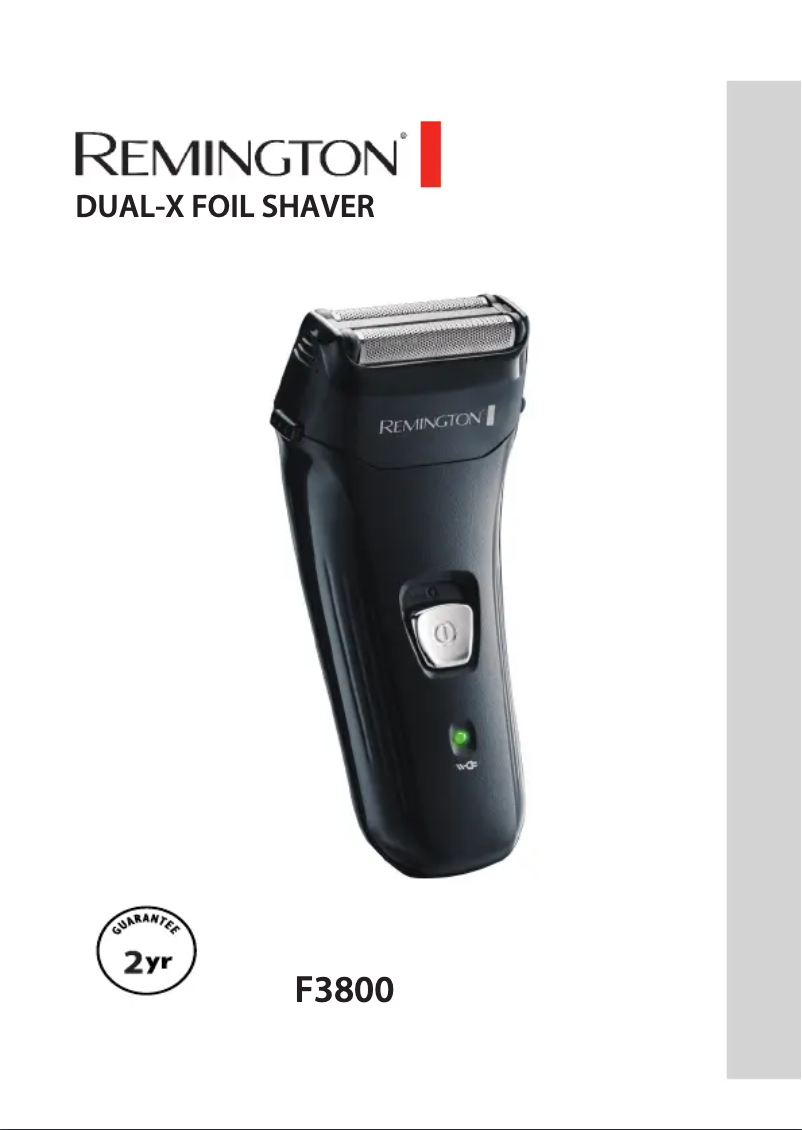 Page 1 de la notice Manuel utilisateur Remington Dual-X