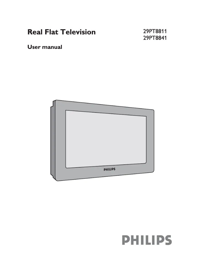Página 1 del manual Manual de usuario Philips 29PT8841