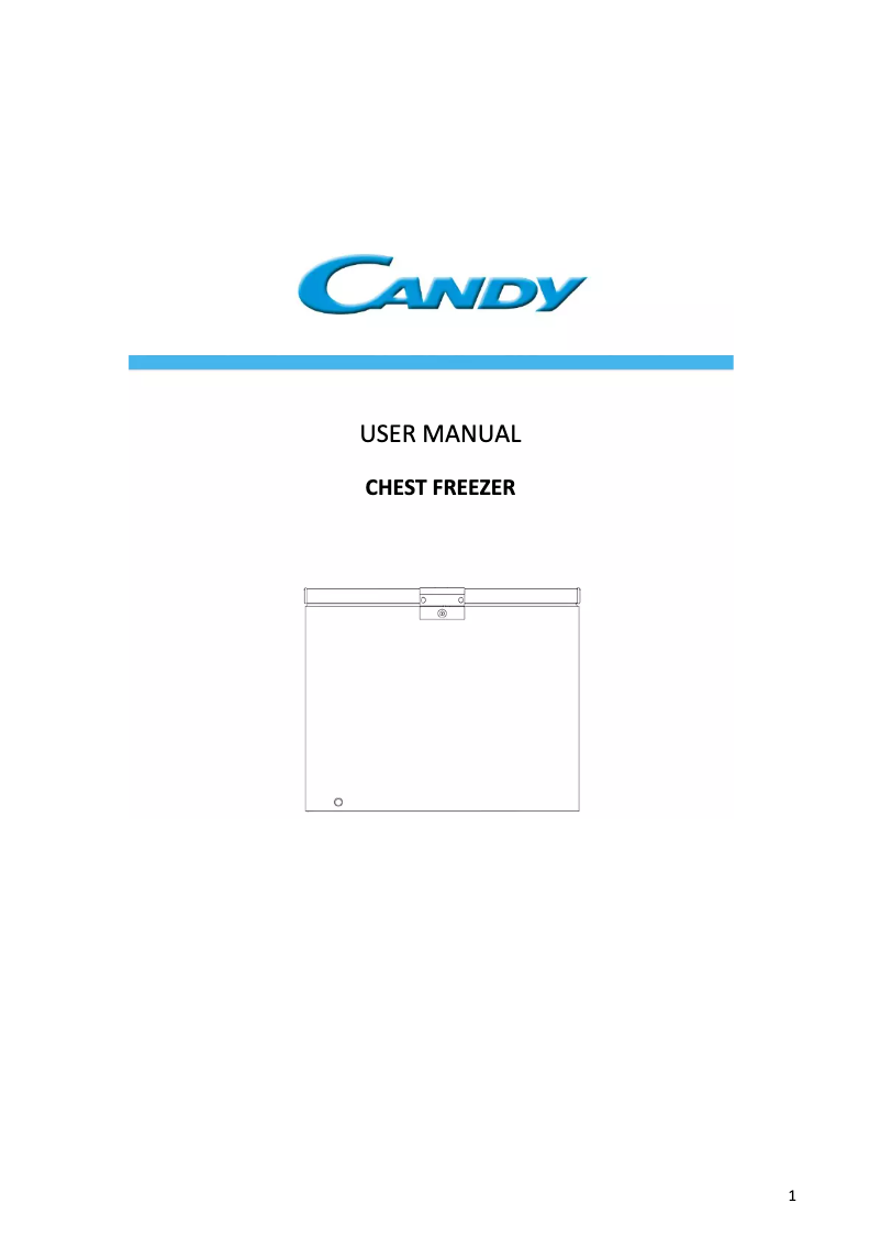 Page 1 de la notice Manuel utilisateur Candy CCHM 145