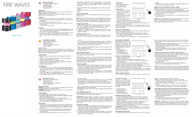 Página 1 del manual Manual de usuario i.Sound ISOUND-5314