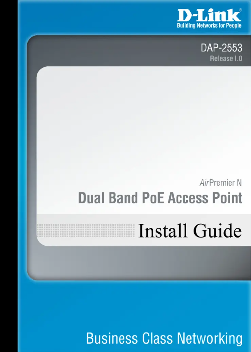 Página 1 del manual Manual de usuario D-Link DAP-2553
