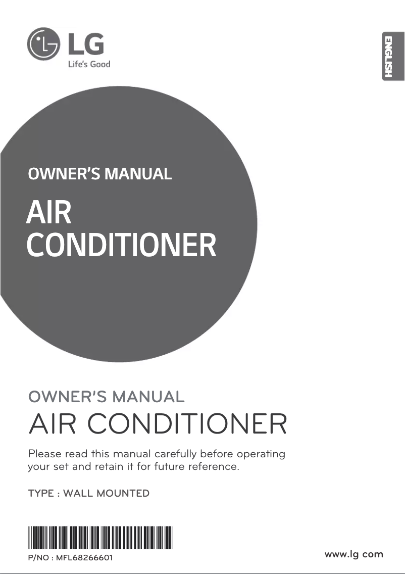 Página 1 del manual Manual de usuario LG TSUC126YDA1