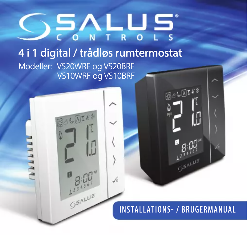 Página 1 del manual Manual de usuario Salus VS20BRF