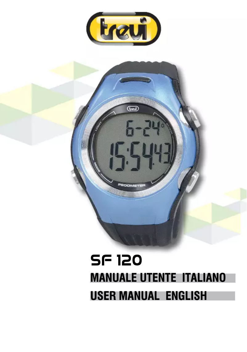 Page 1 de la notice Manuel utilisateur Trevi SF 120