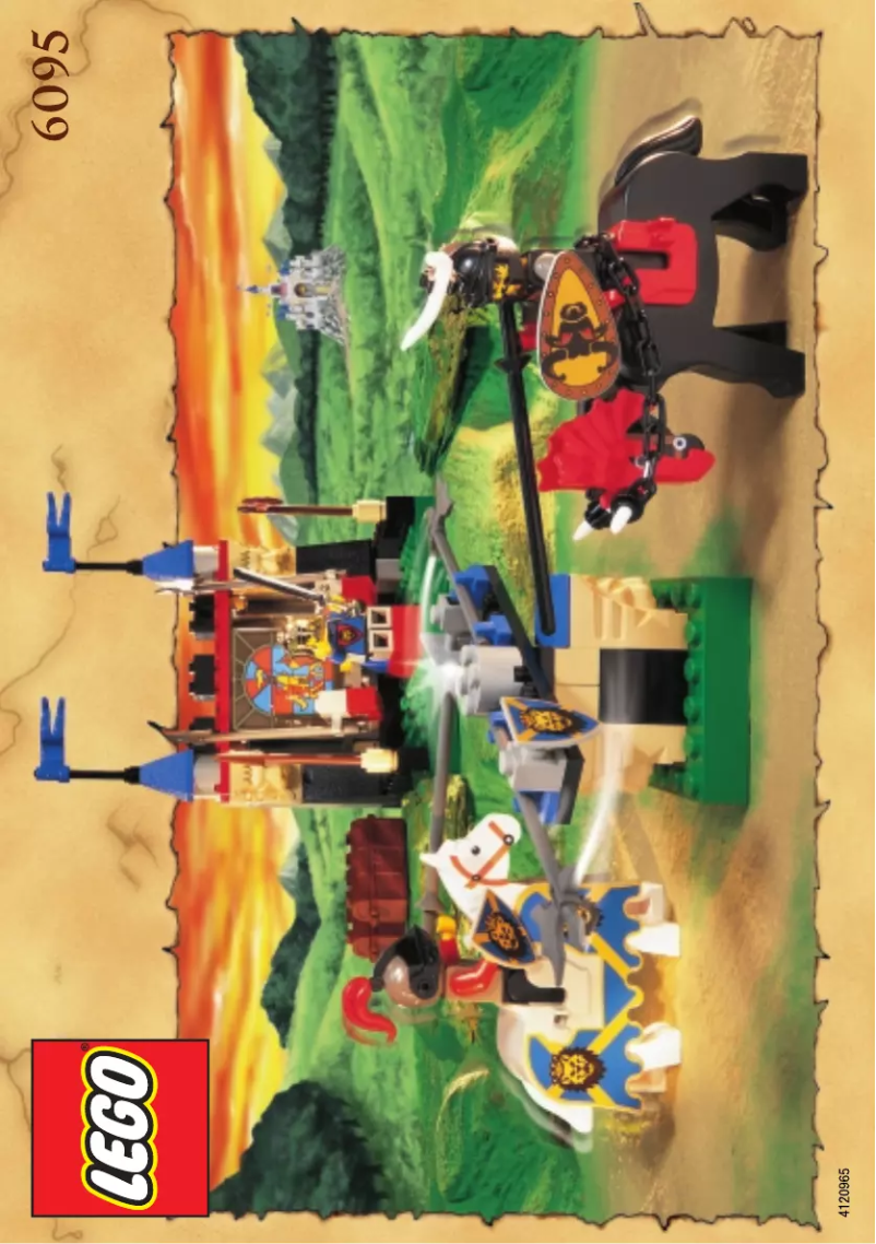 Página 1 del manual Manual de usuario Lego Castle 6095