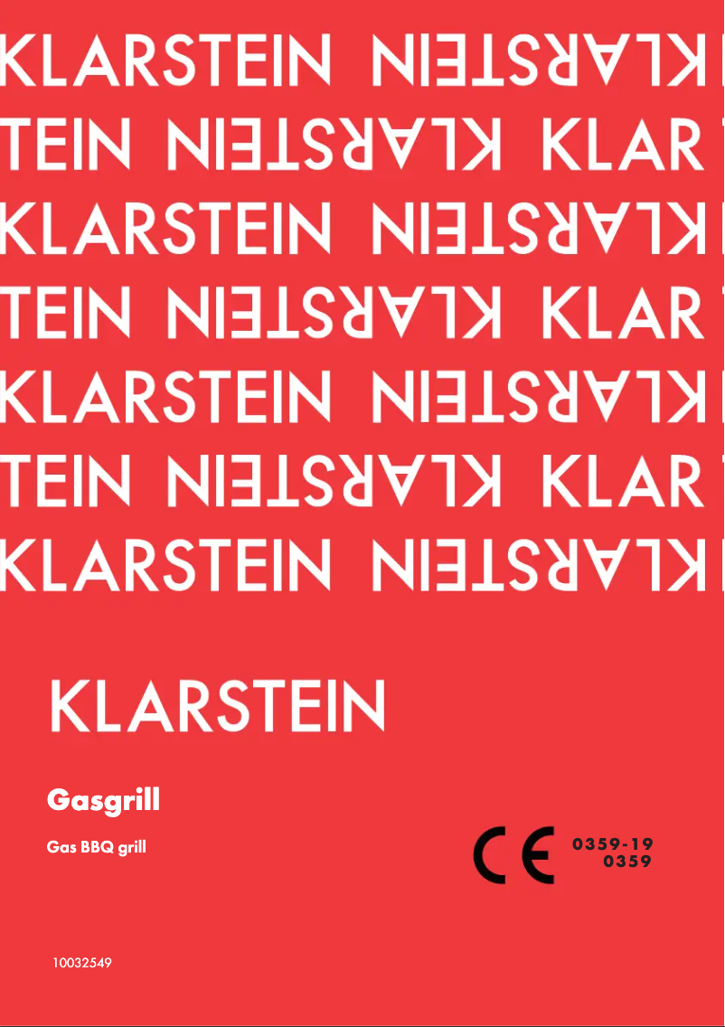 Page 1 de la notice Manuel utilisateur Klarstein 10032549