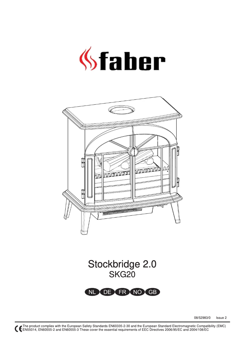 Página 1 del manual Manual de usuario Dimplex Stockbridge