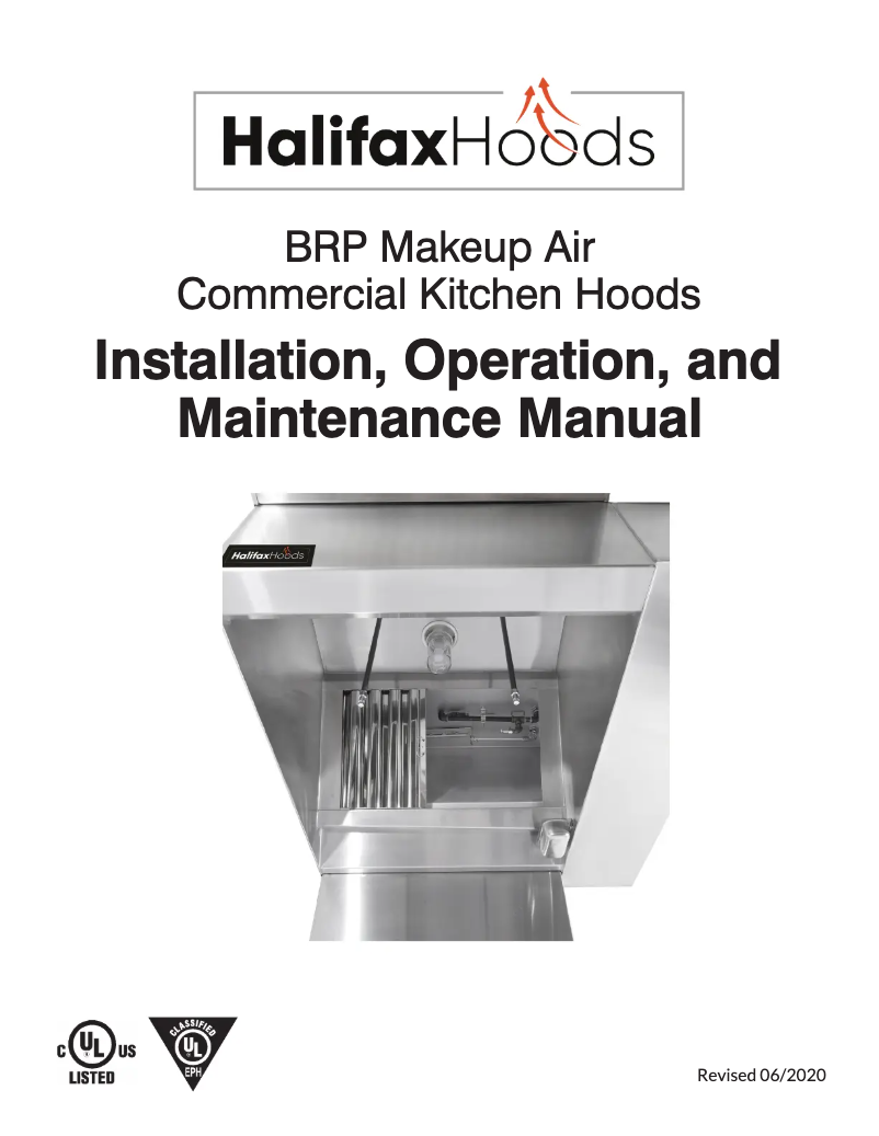 Page 1 de la notice Manuel utilisateur Halifax BRPHP648