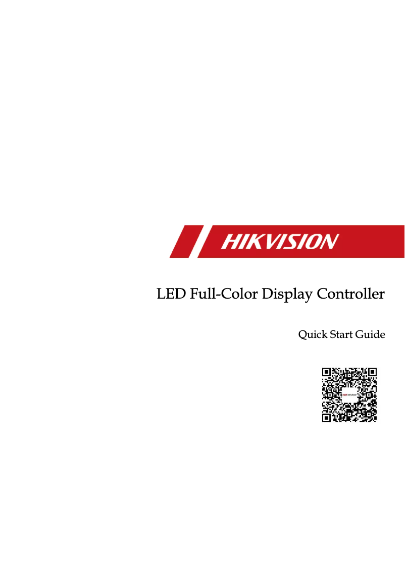 Page 1 de la notice Manuel utilisateur Hikvision DS-D42B02-N