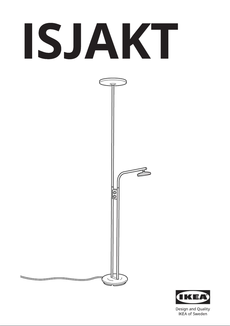Page 1 de la notice Manuel utilisateur Ikea ISJAKT 004.597.10