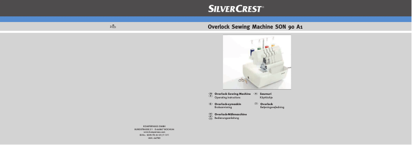 Page 1 de la notice Manuel utilisateur SilverCrest SON 90 A1