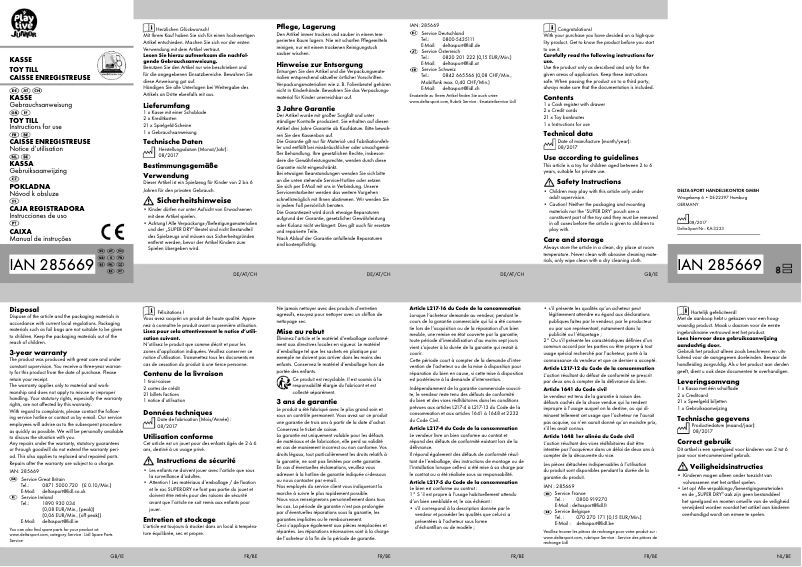 Página 1 del manual Manual de usuario Playtive IAN 285669