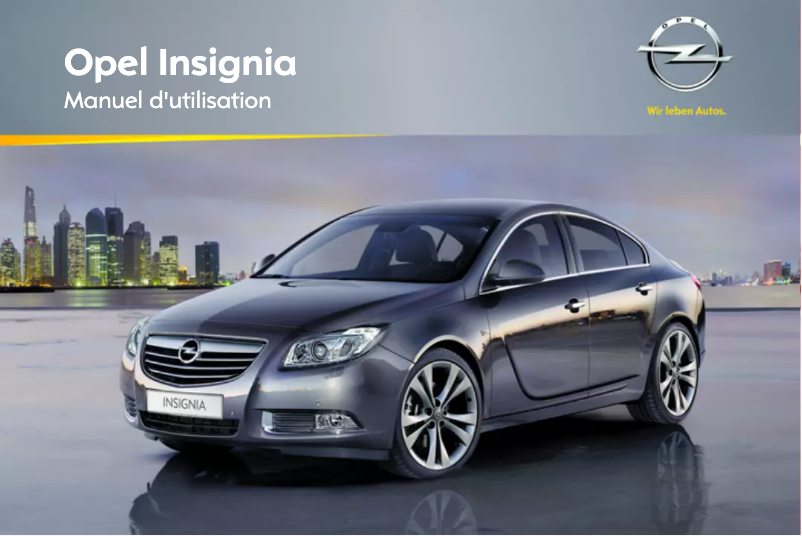 Page 1 de la notice Manuel utilisateur Opel Insignia (2011)