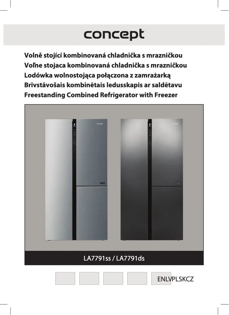 Page 1 de la notice Manuel utilisateur Concept LA7791SS