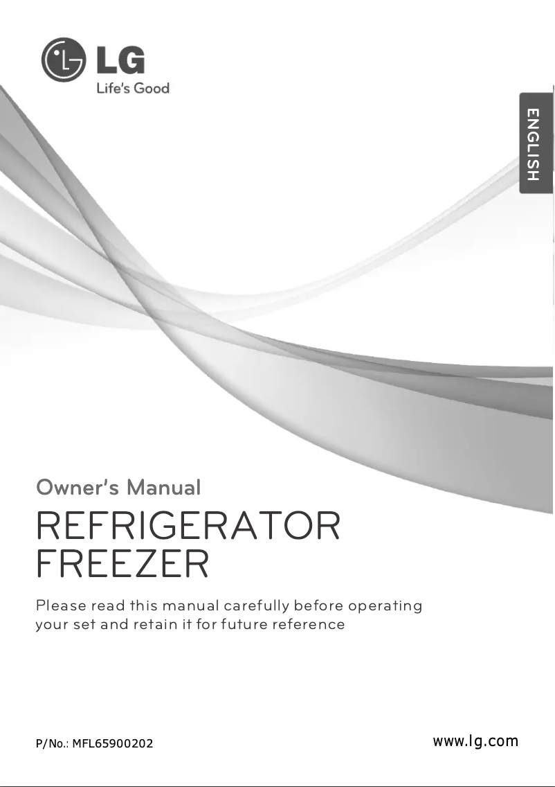 Page 1 de la notice Manuel utilisateur LG GR-V232RLK