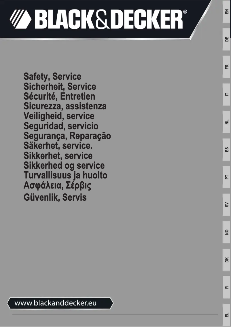 Página 1 del manual Manual de usuario Black & Decker CM100